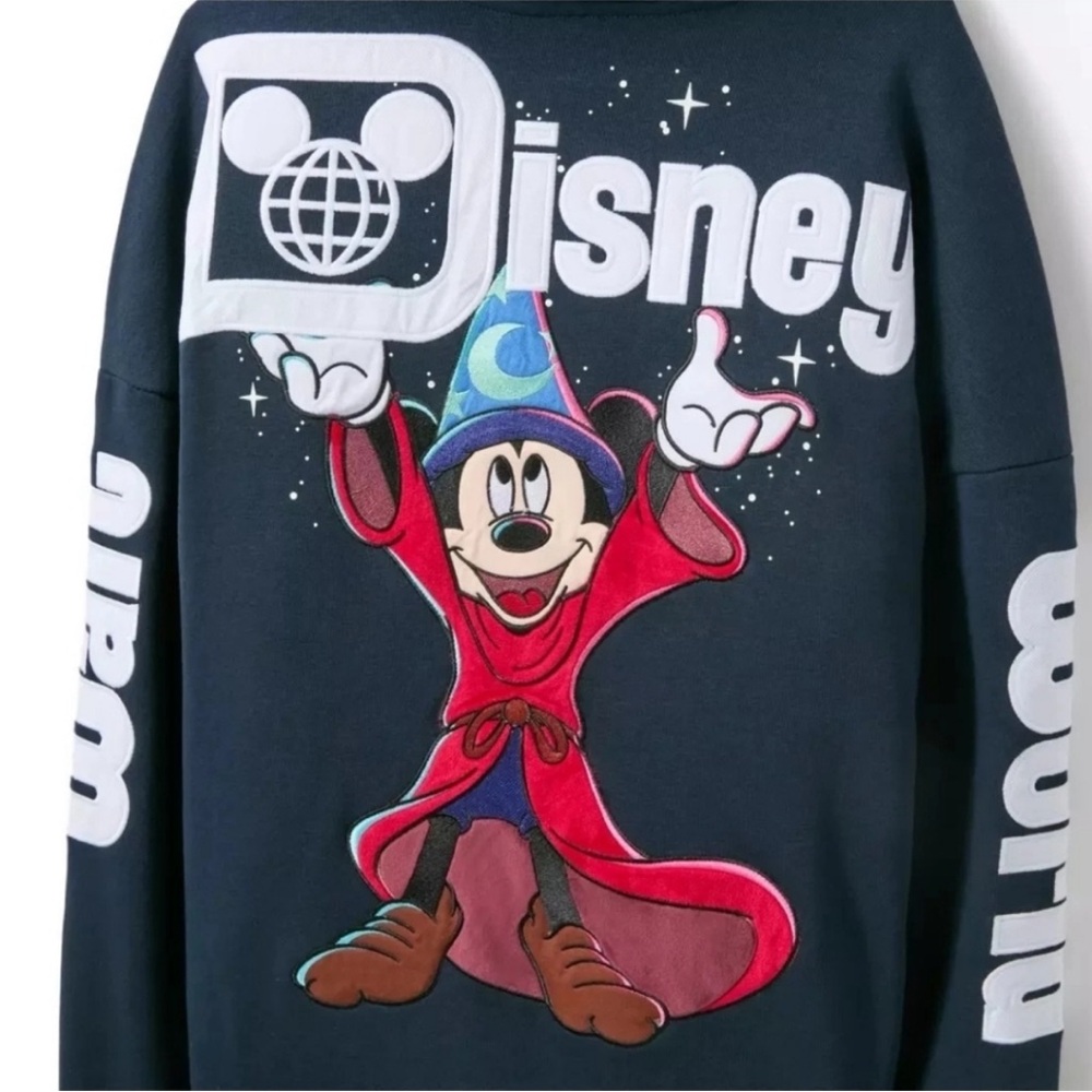 Walt Disney World Sorcerer Mickey Zip-Up Hoodie - Picture 3 of 4